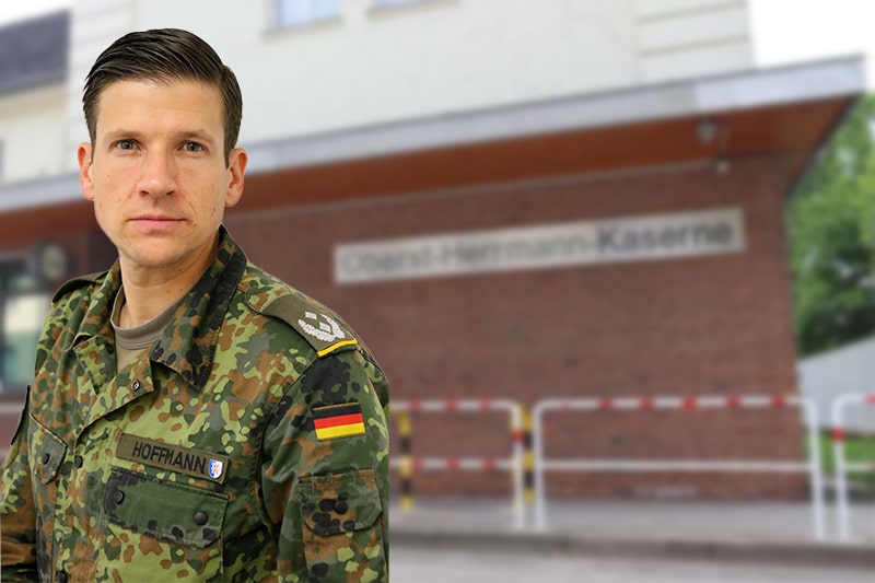 Bundeswehr Panzeraufklärungsbatallion 6 Eutin Abzeichen an langer Nadel